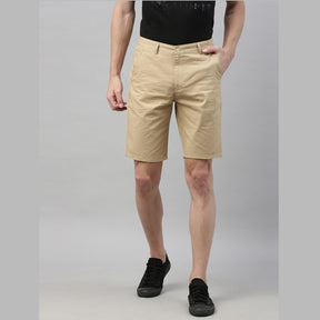 Beige Chino Shorts Men's Shorts Bushirt   