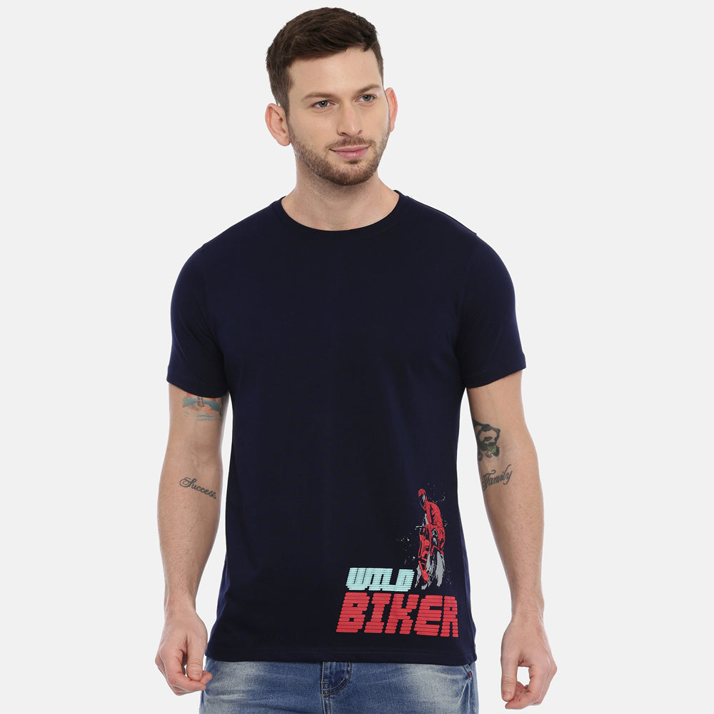 Wild Biker T-Shirt Graphic T-Shirts Bushirt   