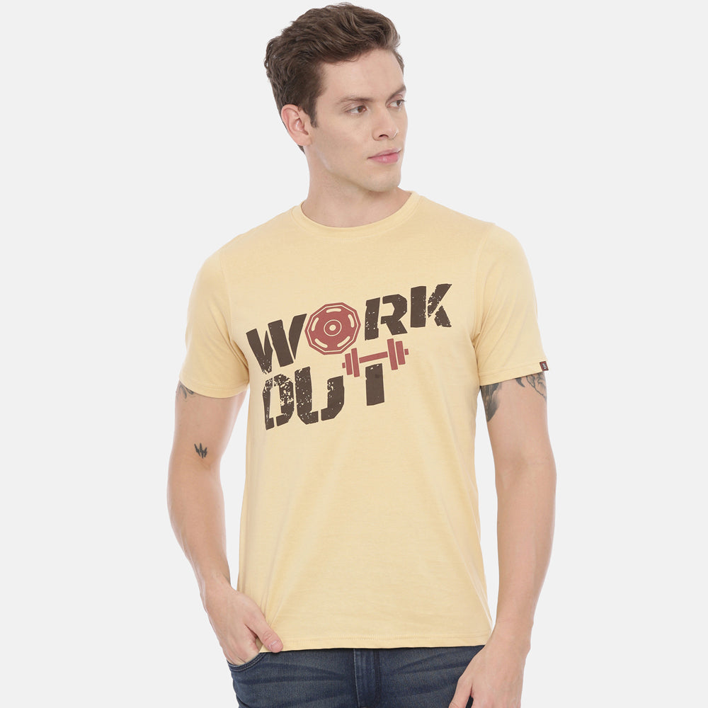 Work Out T-Shirt Graphic T-Shirts Bushirt   