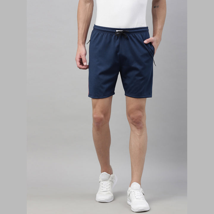 Denim Blue Tape Shorts Men's Shorts Bushirt   