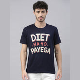Diet No Ho Payega T-Shirt Graphic T-Shirts Bushirt   
