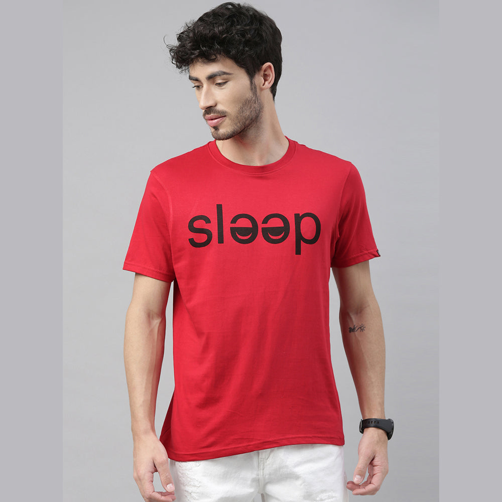 Sleep T-Shirt Graphic T-Shirts Bushirt   