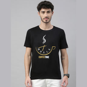 Coffee Time T-Shirt Graphic T-Shirts Bushirt   