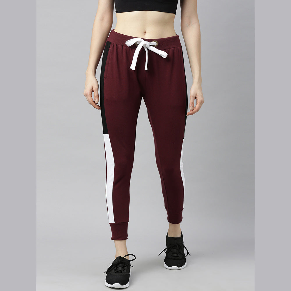 Maroon Women's Joggers Women's Joggers Bushirt   