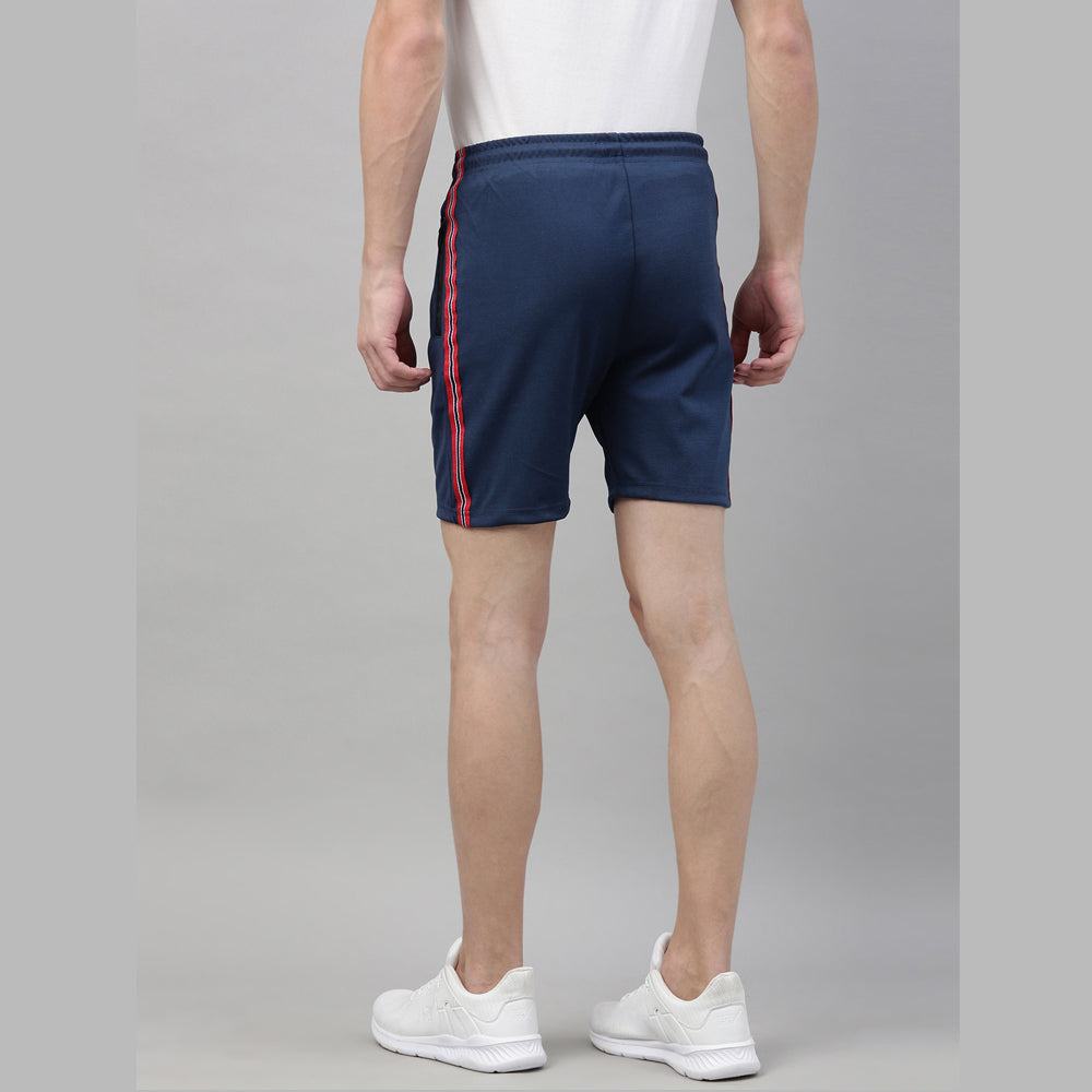 Denim Blue Tape Shorts Men's Shorts Bushirt   