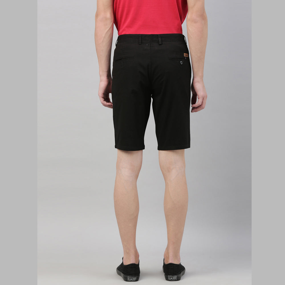 Black Chino Shorts Men's Shorts Bushirt   