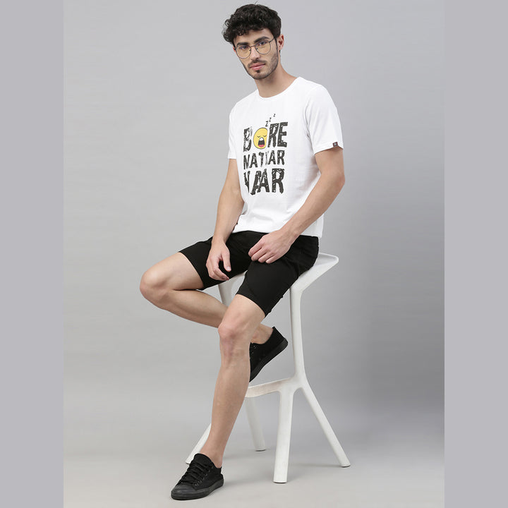 Bore Mat Kar Yaar T-Shirt Graphic T-Shirts Bushirt   