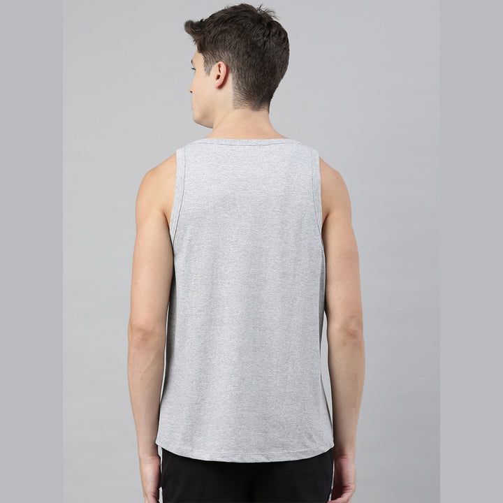 Chul Bul Panda Dark Grey Sleeveless T-Shirt Vest Bushirt   