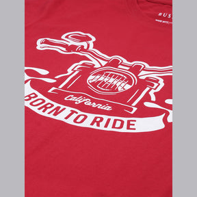 Born To Ride T-Shirt Graphic T-Shirts Bushirt   