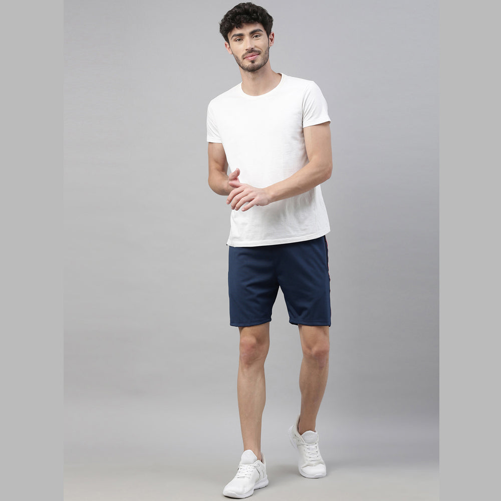 Denim Blue Tape Shorts Men's Shorts Bushirt   