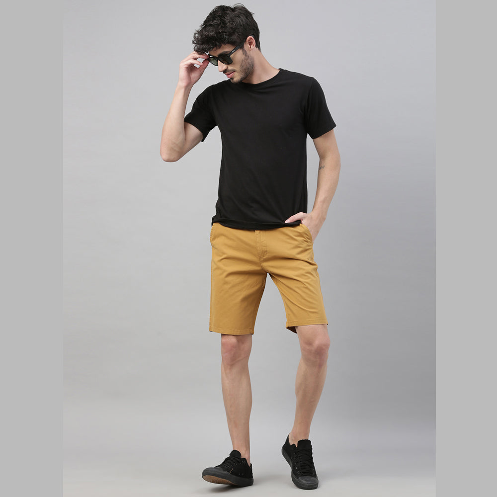 Brown Chino Shorts Men's Shorts Bushirt   