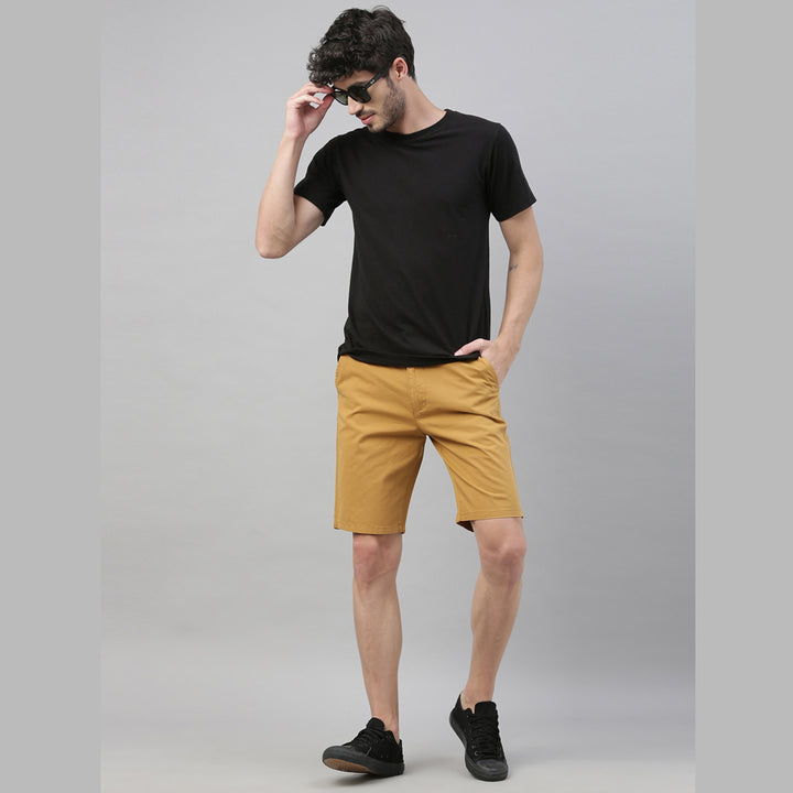 Brown Chino Shorts Men's Shorts Bushirt   