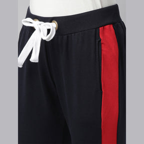 Navy Blue Women's Joggers Women's Joggers Bushirt   