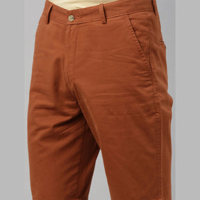 Rust Chino Shorts Men's Shorts Bushirt   