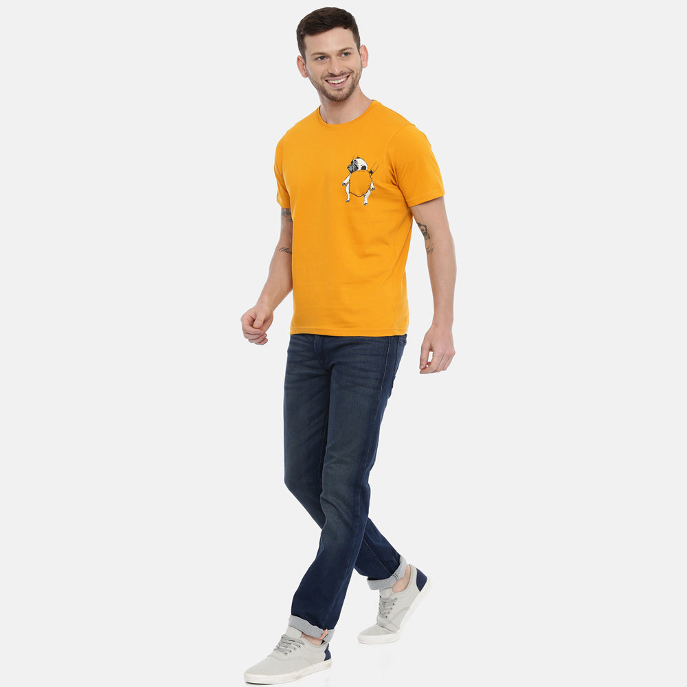 Pug Pocket T-Shirt Graphic T-Shirts Bushirt   
