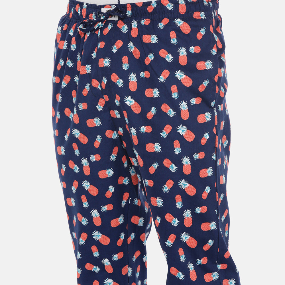 Pineapple Printed Pyjamas Pyjamas Bushirt   