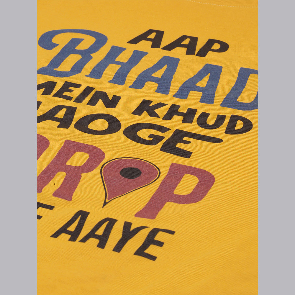 Aap Bhaad Mein T-Shirt Graphic T-Shirts Bushirt   