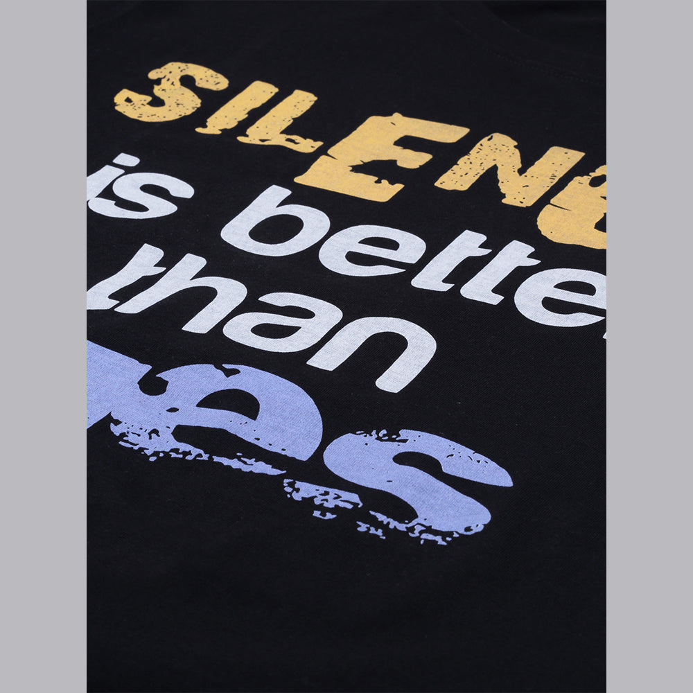 Silence Is Better Than Lies T-Shirt Graphic T-Shirts Bushirt   