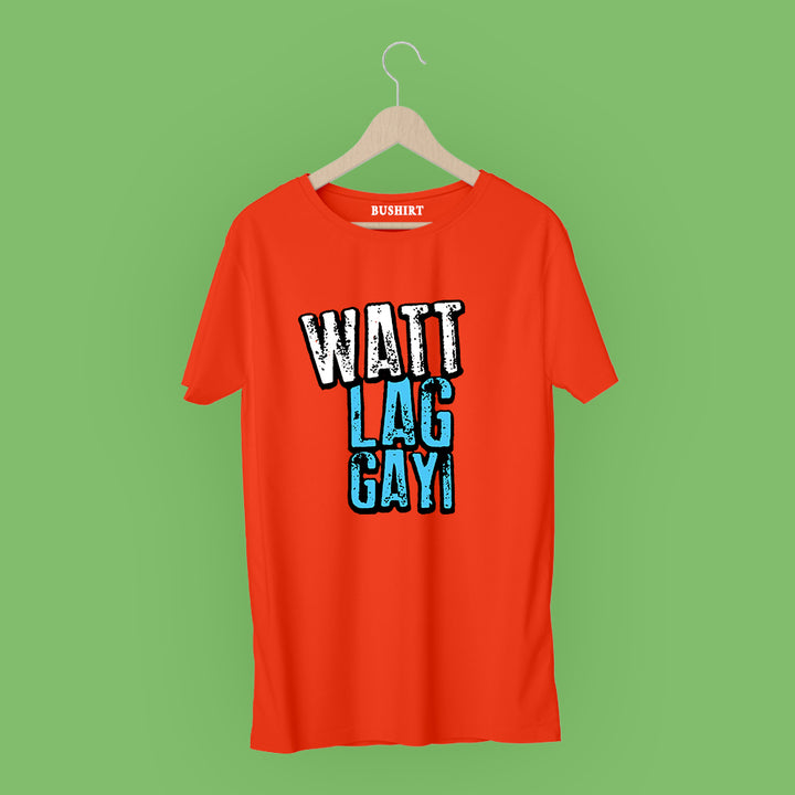 Watt Lag Gayi T-Shirt Graphic T-Shirts Bushirt   