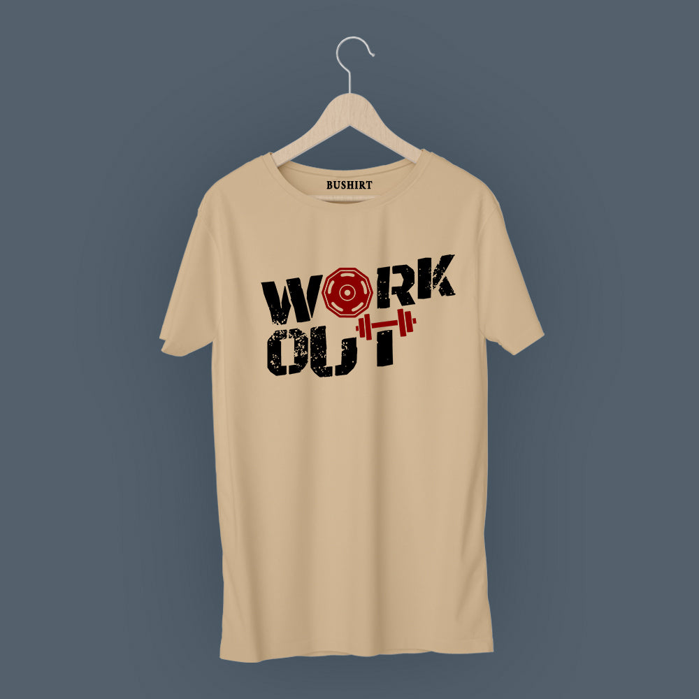 Work Out T-Shirt Graphic T-Shirts Bushirt   