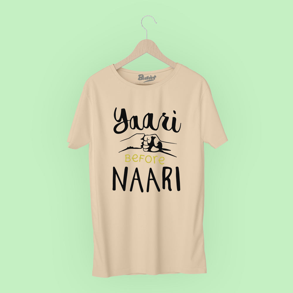 Yaari Before Naari T-Shirt Graphic T-Shirts Bushirt   