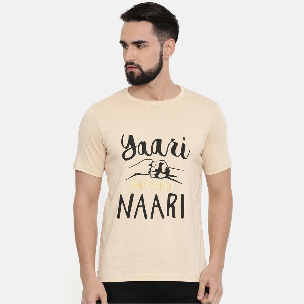 Yaari Before Naari T-Shirt Graphic T-Shirts Bushirt   