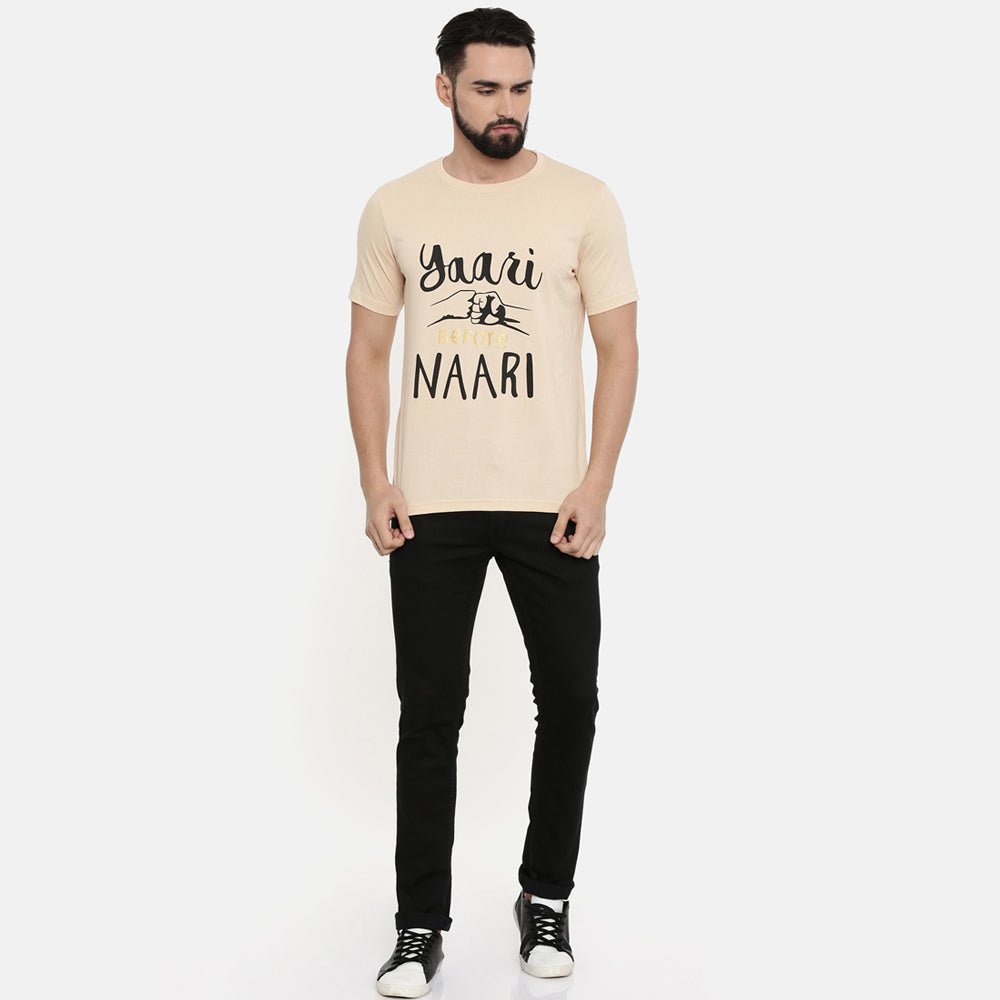 Yaari Before Naari T-Shirt Graphic T-Shirts Bushirt   